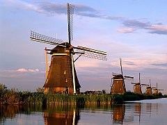 Windmills, Kinderdijk, Netherlands